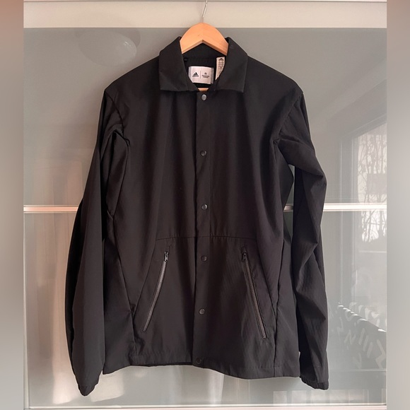 Adidas x Reigning Champ Coaches Jacket in Black sz S - Picture 1 of 6